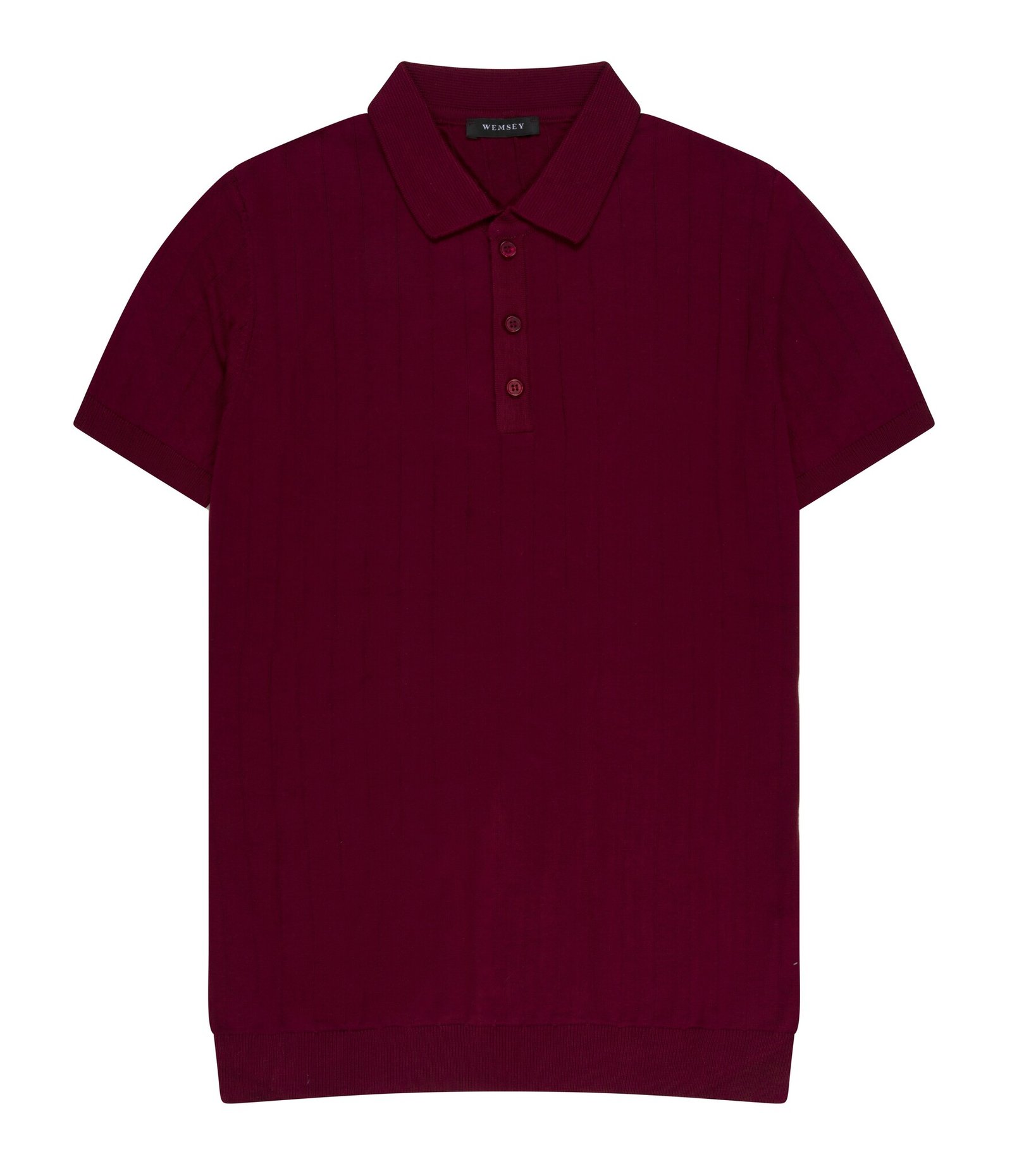 Bordeaux Slim Fit Poloshirt voor Heren - Legend Style