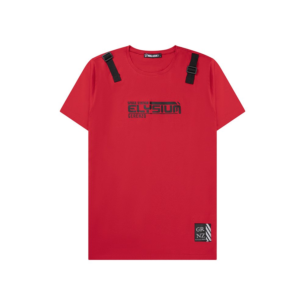 Elysium T-shirt Rood