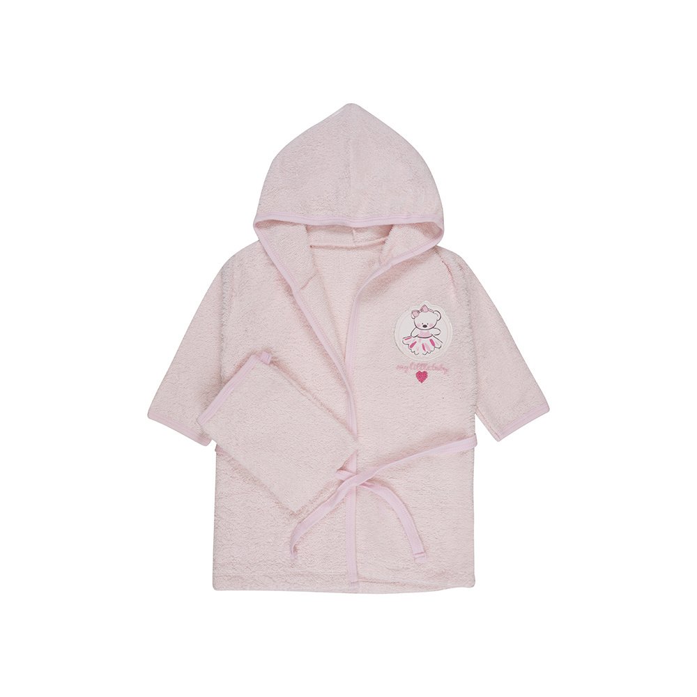 Handdoek set 4-delig roze