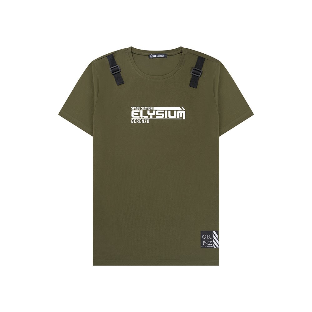 T-shirt Elysium Legergroen