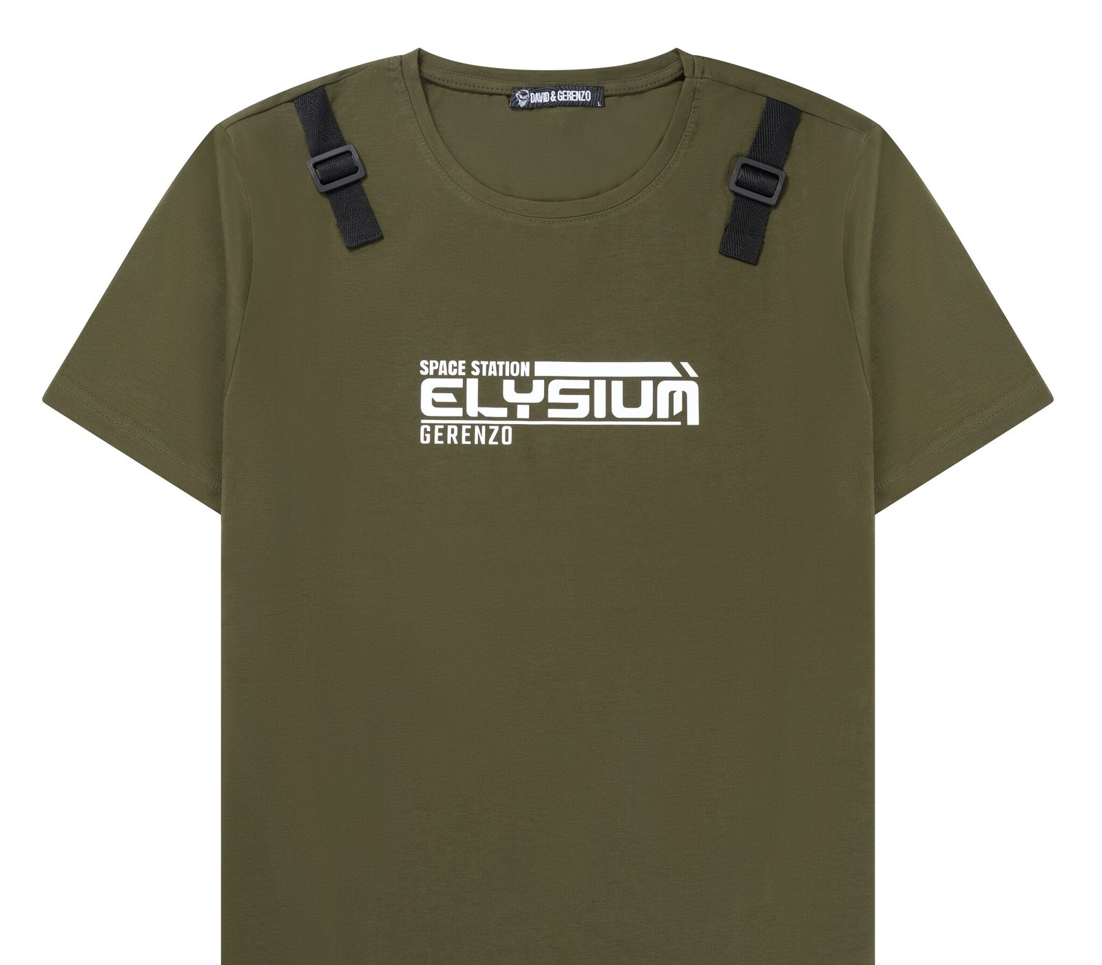 T-shirt Elysium Legergroen