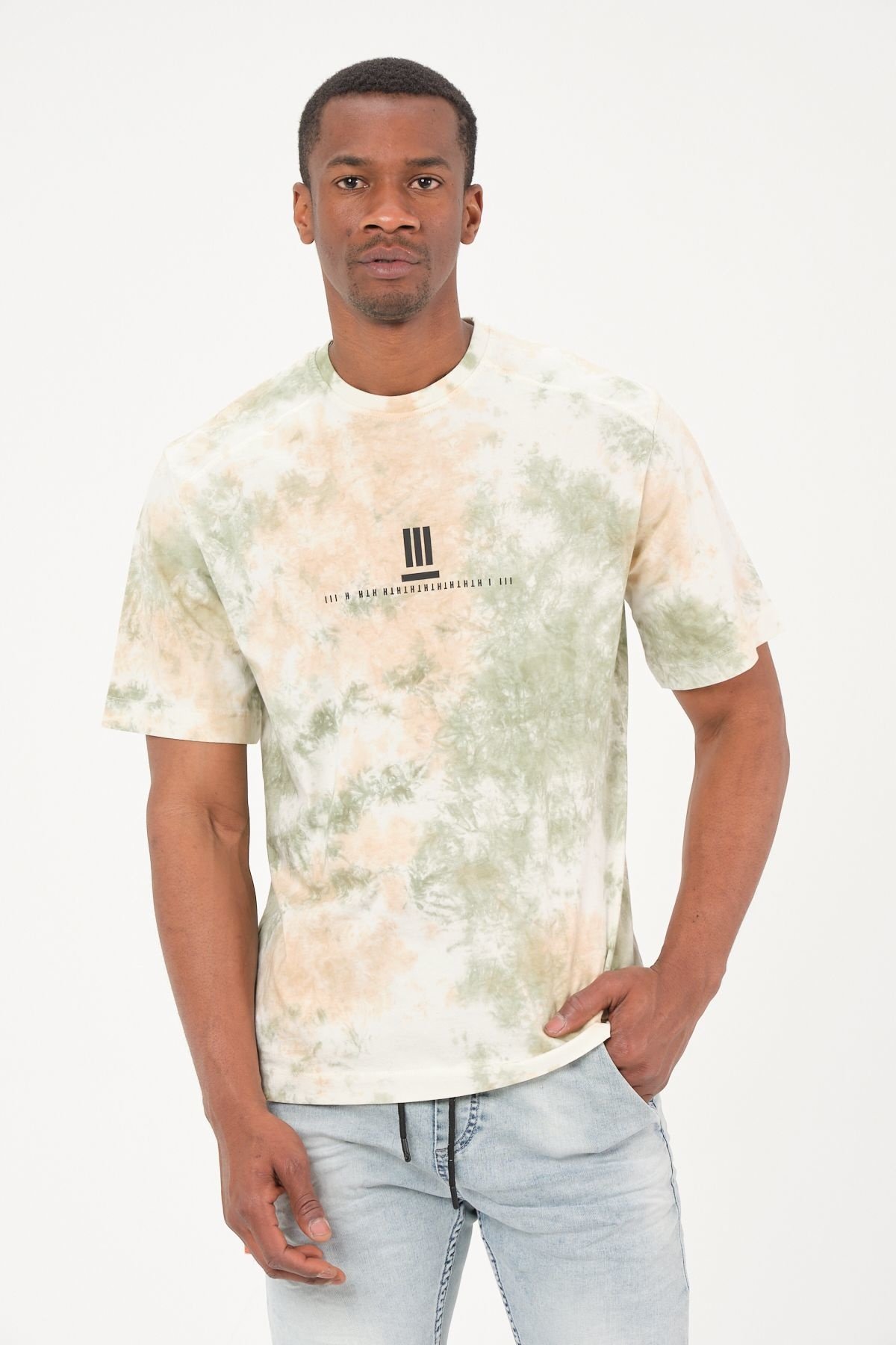 T-shirt htht bruin groen