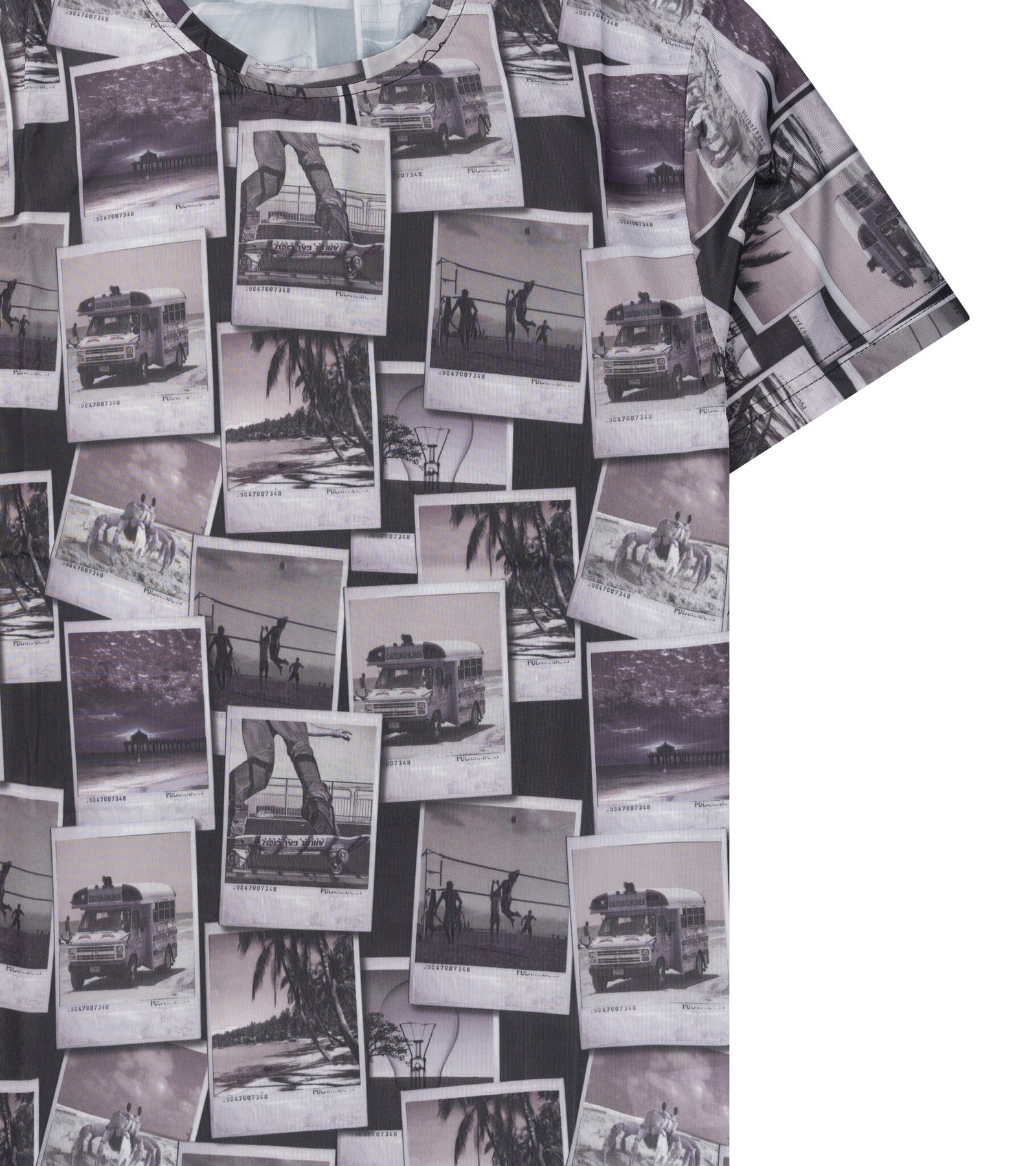 T-shirt met foto's print