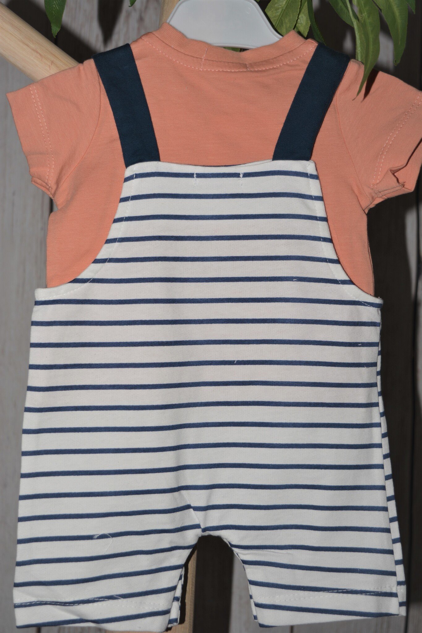 Tuinbroek met T-shirt